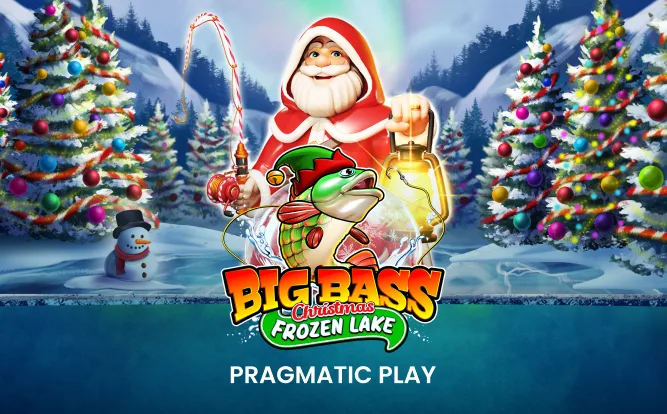 Big Bass Christmas - Frozen Lake — RTP 96.07%