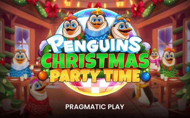 Penguins Christmas Party Time — RTP 96.54%