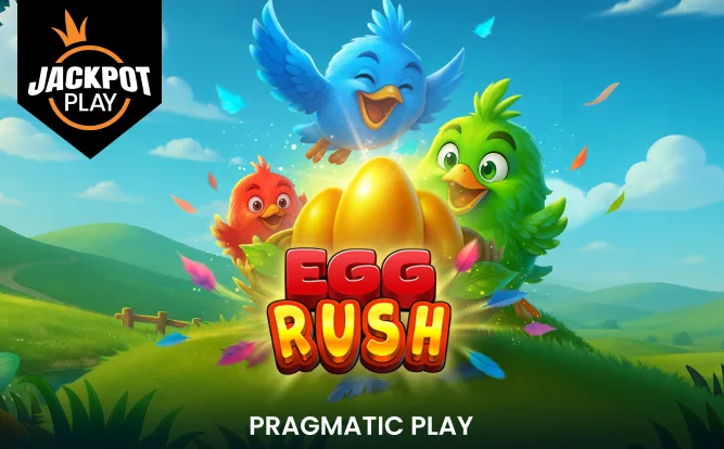 Egg Rush Jackpot Play — RTP 95.50%